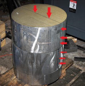 Заготовки-таблетки из прутка Ø500mm АК4-1 заказчик попросил порезать на горбушки пополам (5764 просмотра) <a class='original' href='./download/file.php?id=108405&mode=view' target=_blank>Загрузить оригинал (2.9 МБ)</a>