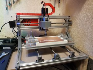 Общий вид, слева от станка стоит 3D принтер, наводок вроде бы нет, да и во время работы был отключен. (9980 просмотров) <a class='original' href='./download/file.php?id=126753&mode=view' target=_blank>Загрузить оригинал (4.09 МБ)</a>