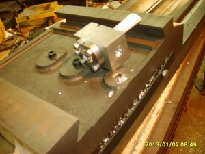 с креплением гайки по Y пришлось потрудится, он держится всего на 1 болту. Чтоб крепко она сидела пришдось выточить втулку разного диаметра и запрессовать в станину, во второй конец втулки плотно вставляется крепление гайки и стягивается 1м длинным болтом м 8. Должно быть нормально. (3013 просмотров) <a class='original' href='./download/file.php?id=12802&mode=view' target=_blank>Загрузить оригинал (341.53 КБ)</a>