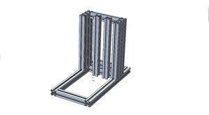 каретка. Основной профиль - 40х40, стойки для жёсткости из профиль 120х40 (3255 просмотров) <a class='original' href='./download/file.php?id=174201&mode=view' target=_blank>Загрузить оригинал (116.08 КБ)</a>