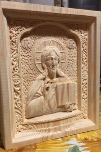 Икона на сосне &quot;Господь Вседержитель&quot; 200х240х40 (16347 просмотров) <a class='original' href='./download/file.php?id=174836&mode=view' target=_blank>Загрузить оригинал (326.19 КБ)</a>