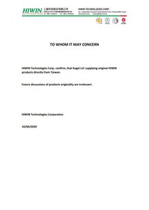 Официальный ответ компании HIWIN  <br />Add: No. 7 Jingke Rd. Nantun District,<br /><br />Taichung, 40852, Taiwan<br /><br />www.hiwin.tw (3683 просмотра) <a class='original' href='./download/file.php?id=179806&mode=view' target=_blank>Загрузить оригинал (94.08 КБ)</a>