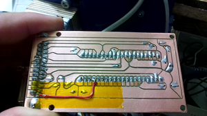 G-Code генерил в G2G.. вылез &quot;баг&quot; - когда при разбиении Вороного иногда &quot;теряются&quot; некоторые дорожки - красная перемычка - 17 нога на 13й порт - это &quot;щуп&quot; &quot;потерялся&quot; (7881 просмотр) <a class='original' href='./download/file.php?id=180167&mode=view' target=_blank>Загрузить оригинал (6.13 МБ)</a>