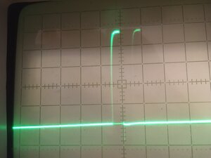 Выход оптрона HCPL2631 при подаче на него импульсов с карты STB4100, длительностью 5 мкс (836 просмотров) <a class='original' href='./download/file.php?id=193737&mode=view' target=_blank>Загрузить оригинал (61.53 КБ)</a>