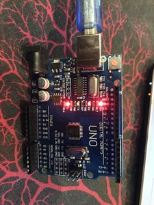 Здравствуйте всем, наконец-то пришло письмо на почту, чтобы я сам мог описывать свою проблему. Переделали и перепробовали с романом все что можно, за что ему огромнейшее Спасибо. Проблема видимо во входе в ардуинку, потому что «?» в putty работал исправно. Попробовал снова запустить g-code и он также остановился, но я слегка задел вход в ардуину и загорелся диод «L» и появились артефакты (748 просмотров) <a class='original' href='./download/file.php?id=203029&mode=view' target=_blank>Загрузить оригинал (2.91 МБ)</a>