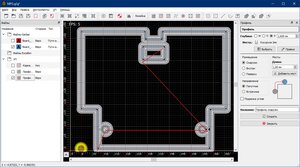 Версия платы №2, Выбрать всё =&gt; Профиль снаружи.  Сгенерирована траектория с внутренней и с внешней стороны контура. (2949 просмотров) <a class='original' href='./download/file.php?id=208427&mode=view' target=_blank>Загрузить оригинал (276.4 КБ)</a>