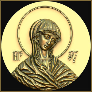 Икона &quot;Богоматерь&quot;. (33652 просмотра) <a class='original' href='./download/file.php?id=25736&mode=view' target=_blank>Загрузить оригинал (495.23 КБ)</a>