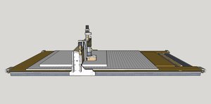 Размер стола пришлось уменьшить до максимальной длины рельса, что нашел =4050 Рабочее поле около 3630. Но в принципе длина нужна прямым тетивам, а их легко подвинуть и не часто в этом даже нуждаюсь. Лестницы в основном поворотные. (1955 просмотров) <a class='original' href='./download/file.php?id=31107&mode=view' target=_blank>Загрузить оригинал (260 КБ)</a>