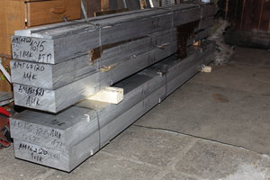 Резка алюминиевой (магналиевой) плиты АМГ6 ≠120х1550х3100 на полосы для ижевского заказчика. Все резы, 6шт, обошлись заказчику дешевле в два-три раза, чем резка на гидроабразиве у конкурентов (2 реза), на фото ниже. (19204 просмотра) <a class='original' href='./download/file.php?id=34552&mode=view' target=_blank>Загрузить оригинал (5.95 МБ)</a>