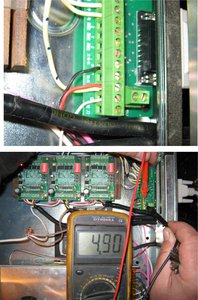 проверка +5в на входе &quot;в станок&quot;, кстате кабель &quot;нехороший&quot; сопротивление каждой жилы 6 Ом - на 2 метра, а у UTP (от пр-ля М3) - 0,6 Ом на 10 метров. (2062 просмотра) <a class='original' href='./download/file.php?id=46264&mode=view' target=_blank>Загрузить оригинал (631.38 КБ)</a>