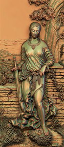 Юдифь (по картине Джорджоне Ди Кастельфранко). <br />Giuditta (Judith) (by painting Giorgione De Castelfranco). ZBrush, MoI. (12486 просмотров) <a class='original' href='./download/file.php?id=52033&mode=view' target=_blank>Загрузить оригинал (545.15 КБ)</a>