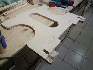 Монтаж ноги. Опытный взгляд уже ловит потенциальные проблемы такой ноги. Ставим галочку, будем доделывать проект (8956 просмотров) <a class='original' href='./download/file.php?id=57564&mode=view' target=_blank>Загрузить оригинал (80.78 КБ)</a>