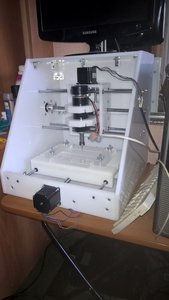 Протестировал гравировку на скорости 4000мм. Все идеально. Акрил режет со съемом 0.7 - 1мм. За проход. Нечего негде не вибрирует и не люфтит. Рабочее поле получилось 200*150 для моих целей это достаточно (1800 просмотров) <a class='original' href='./download/file.php?id=73722&mode=view' target=_blank>Загрузить оригинал (101.73 КБ)</a>