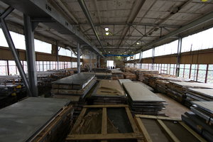 Фото склада в Томилино. Так должен храниться алюминиевый плоский прокат. У нас &quot;тёплое&quot; хранение. (25098 просмотров) <a class='original' href='./download/file.php?id=77922&mode=view' target=_blank>Загрузить оригинал (6.43 МБ)</a>