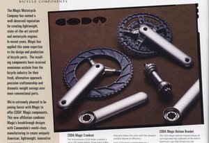 Фото из каталога далёкого 1994 года. Шатуны, звёзды и каретка изготовлены из 7075Т651 (В95Т1) (3242 просмотра) <a class='original' href='./download/file.php?id=78377&mode=view' target=_blank>Загрузить оригинал (127.58 КБ)</a>