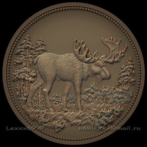 Памятная медаль.      <br />Аверс.      <br />Модель для станка с ЧПУ.   <br />Частный заказ.      <br />∅=40мм. h(рельефа)=0.25мм.   <br />Программы MoI, ZBrush. (12211 просмотров) <a class='original' href='./download/file.php?id=99489&mode=view' target=_blank>Загрузить оригинал (997.34 КБ)</a>